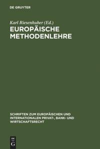 Vorderes Coverbild Europäische Methodenlehre