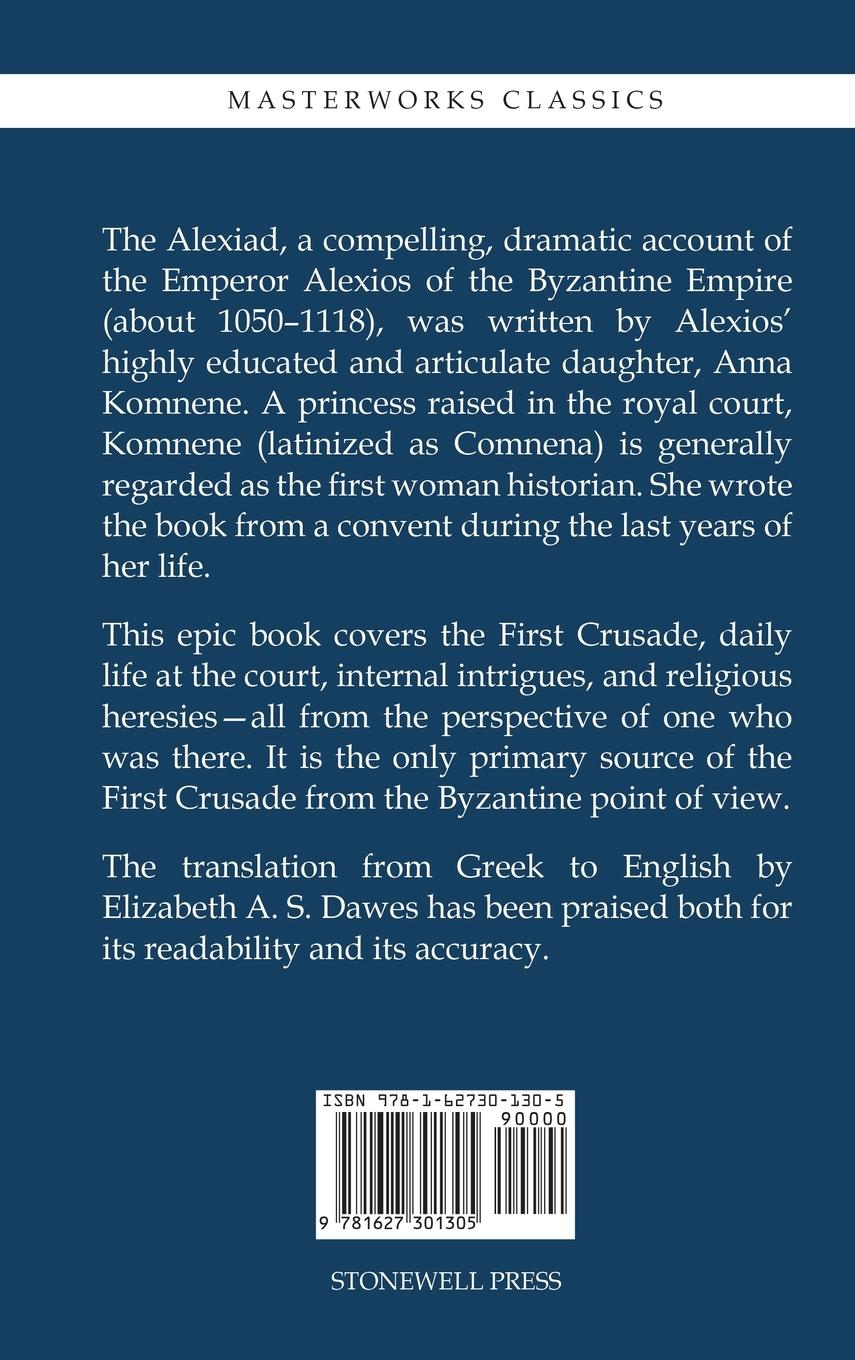 Rückseitencover The Alexiad