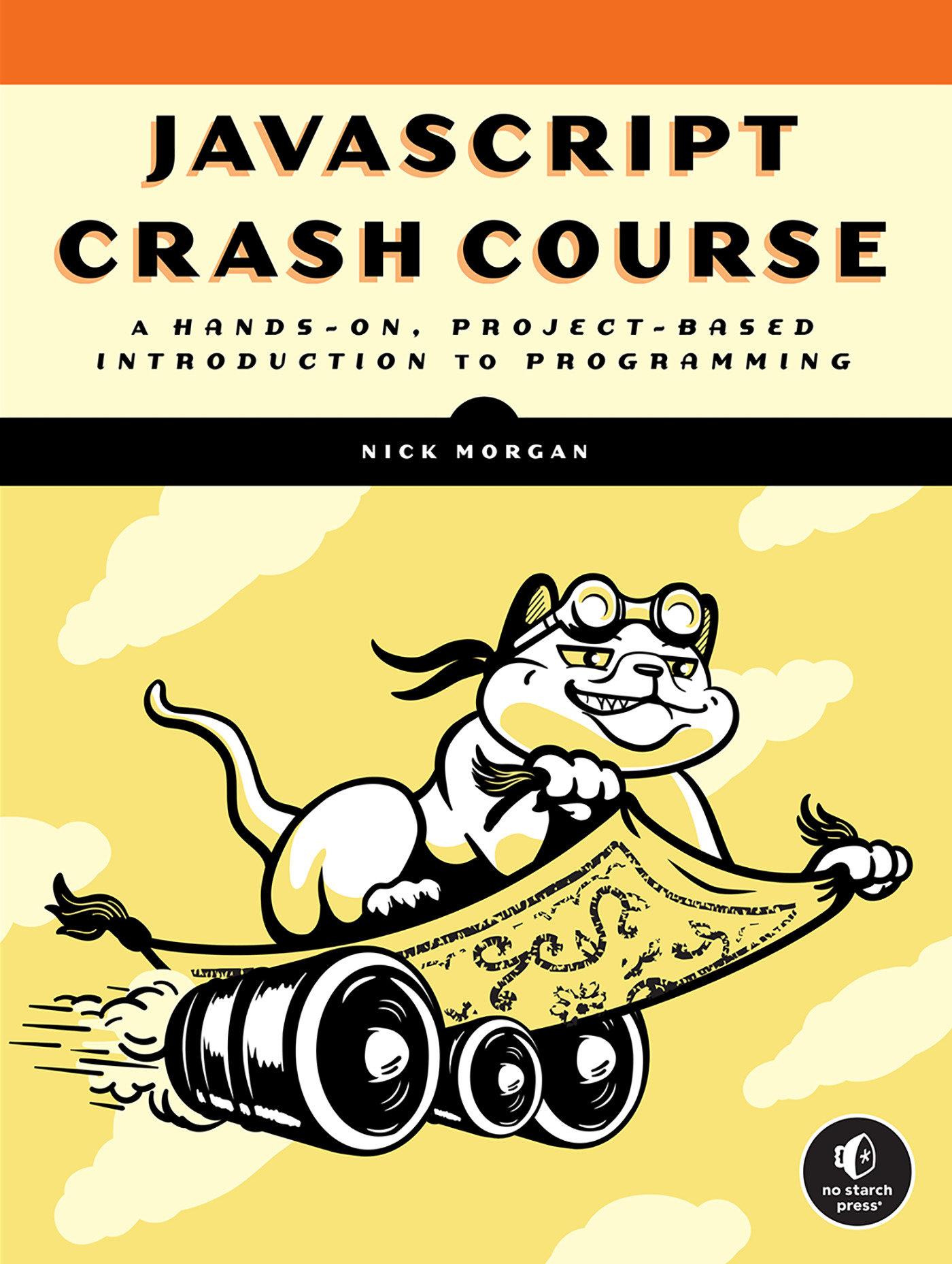 Vorderes Coverbild JavaScript Crash Course