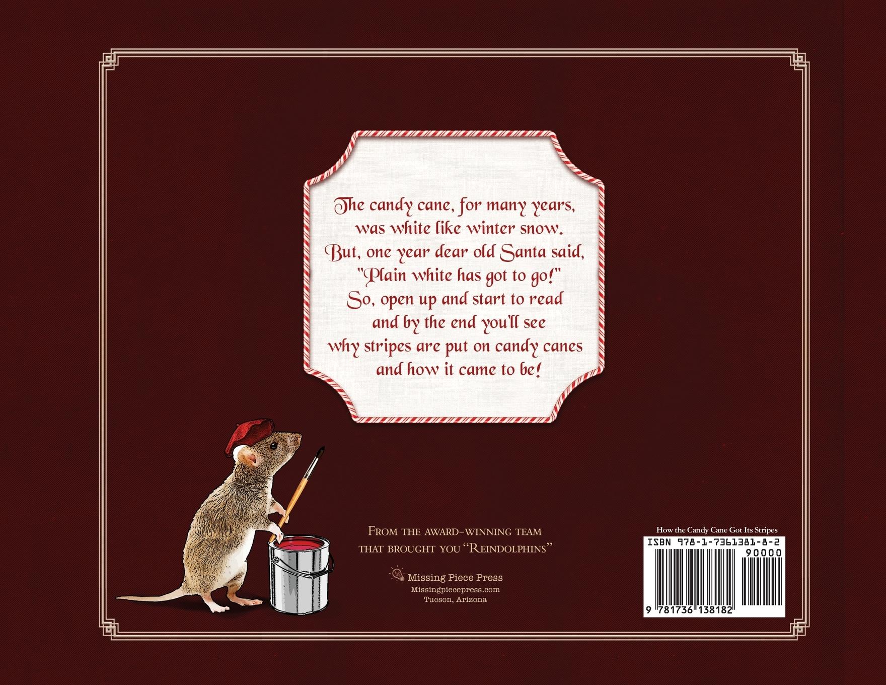 Rückseitencover How the Candy Cane Got Its Stripes