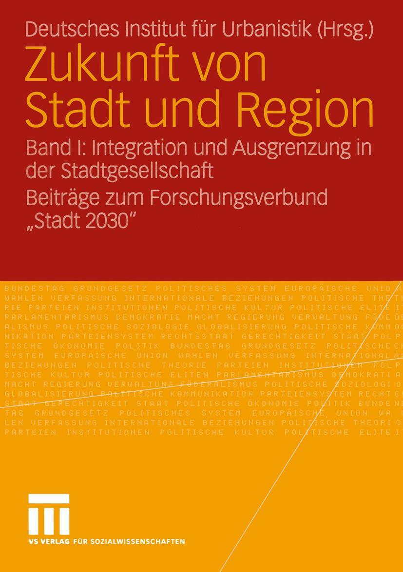 Vorderes Coverbild Zukunft von Stadt und Region