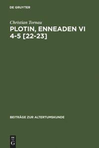 Vorderes Coverbild Plotin, Enneaden VI 4-5 [22-23]