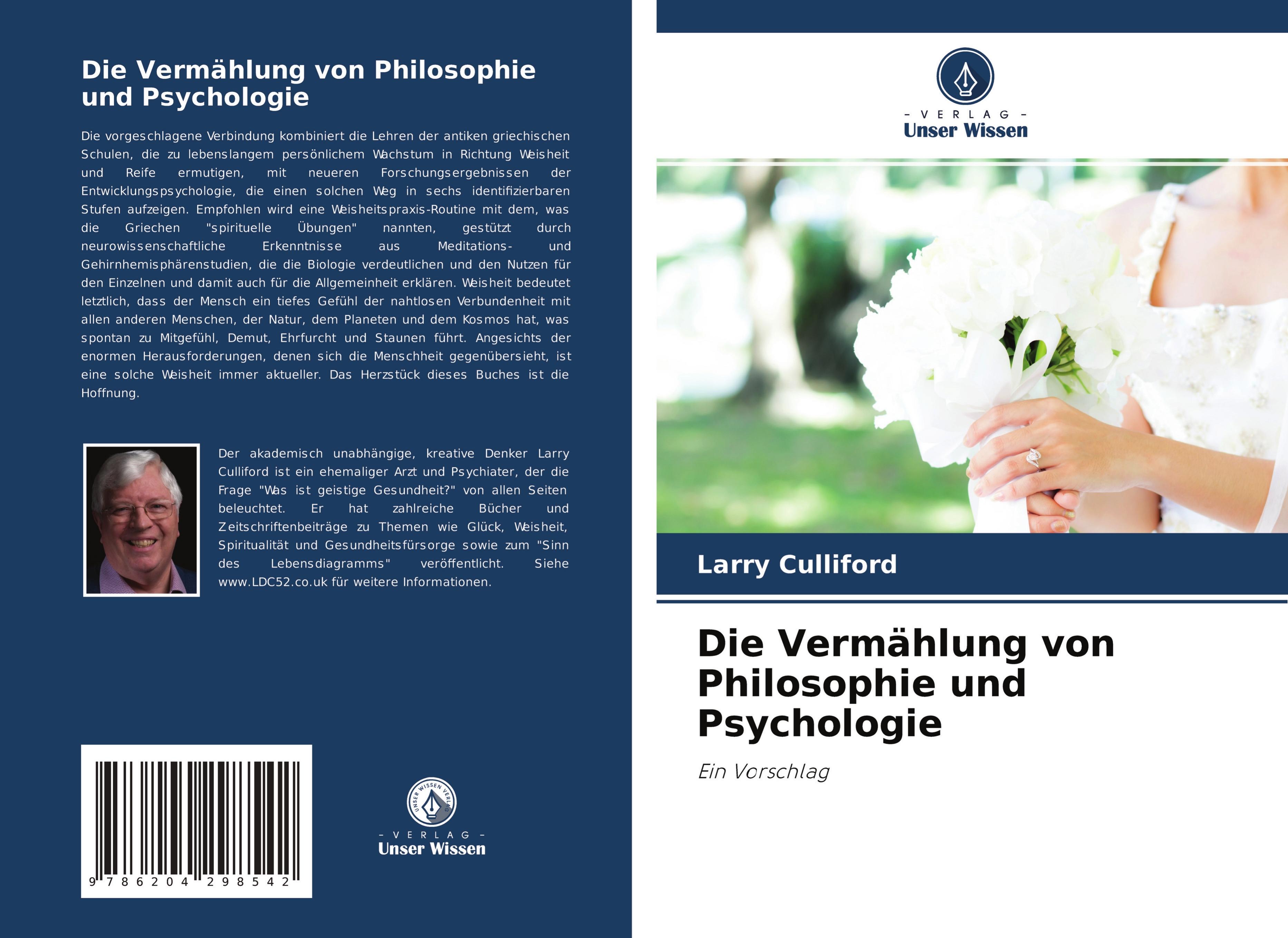 Vorderes Coverbild Die Vermählung von Philosophie und Psychologie