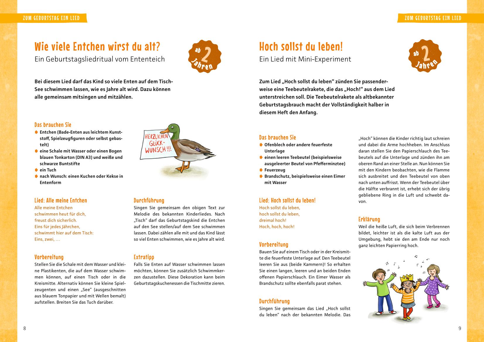 Beispielinhalt (Bild) Komm, wir feiern! Geburtstag