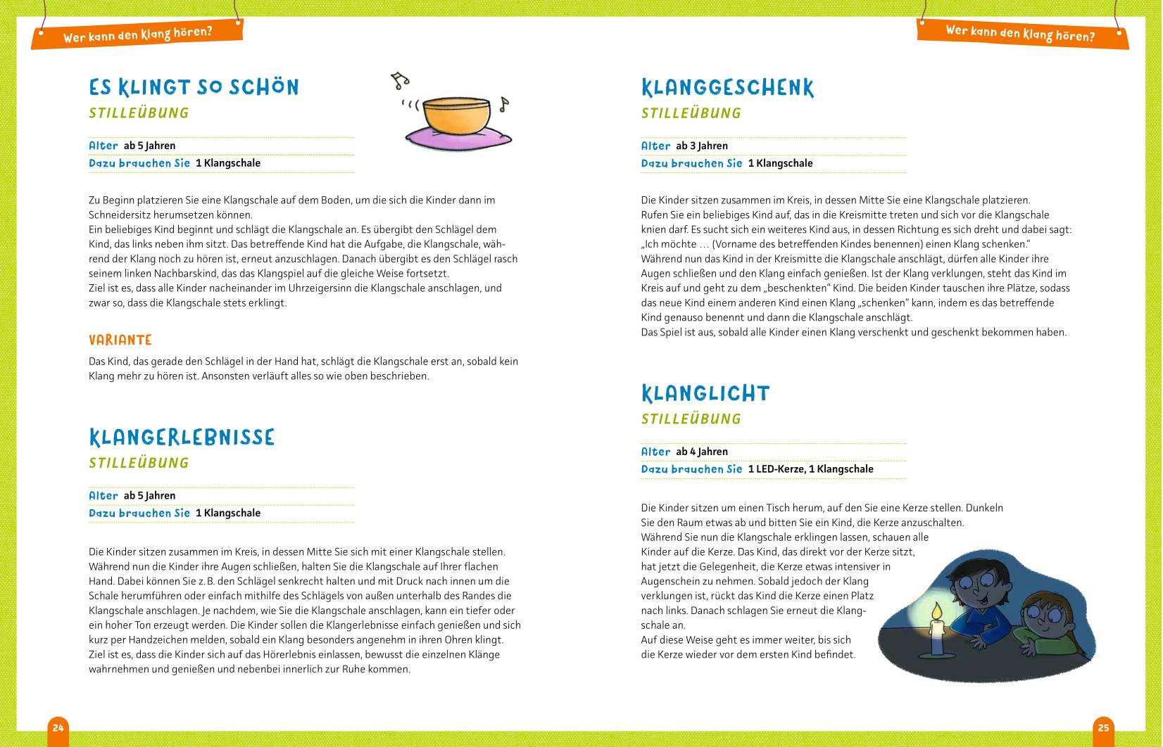 Beispielinhalt (Bild) Psst, manchmal ist auch leise schön!