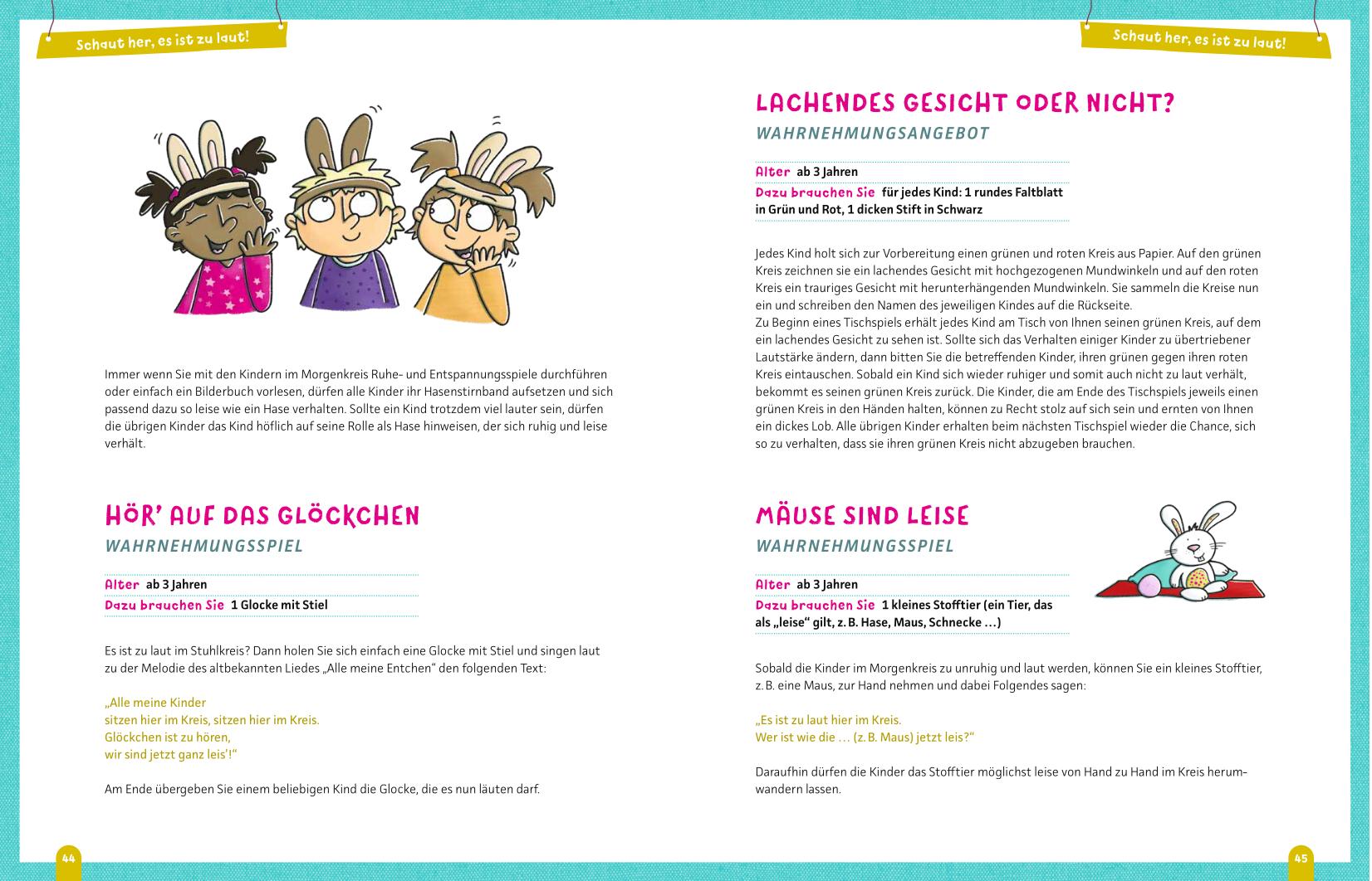 Beispielinhalt (Bild) Psst, manchmal ist auch leise schön!