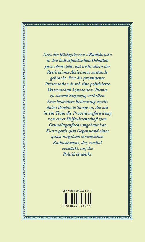 Rückseitencover Kampagne in Deutschland
