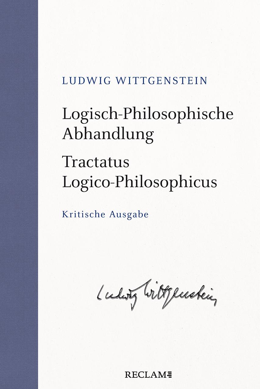 Vorderes Coverbild Logisch-Philosophische Abhandlung. Tractatus Logico-Philosophicus
