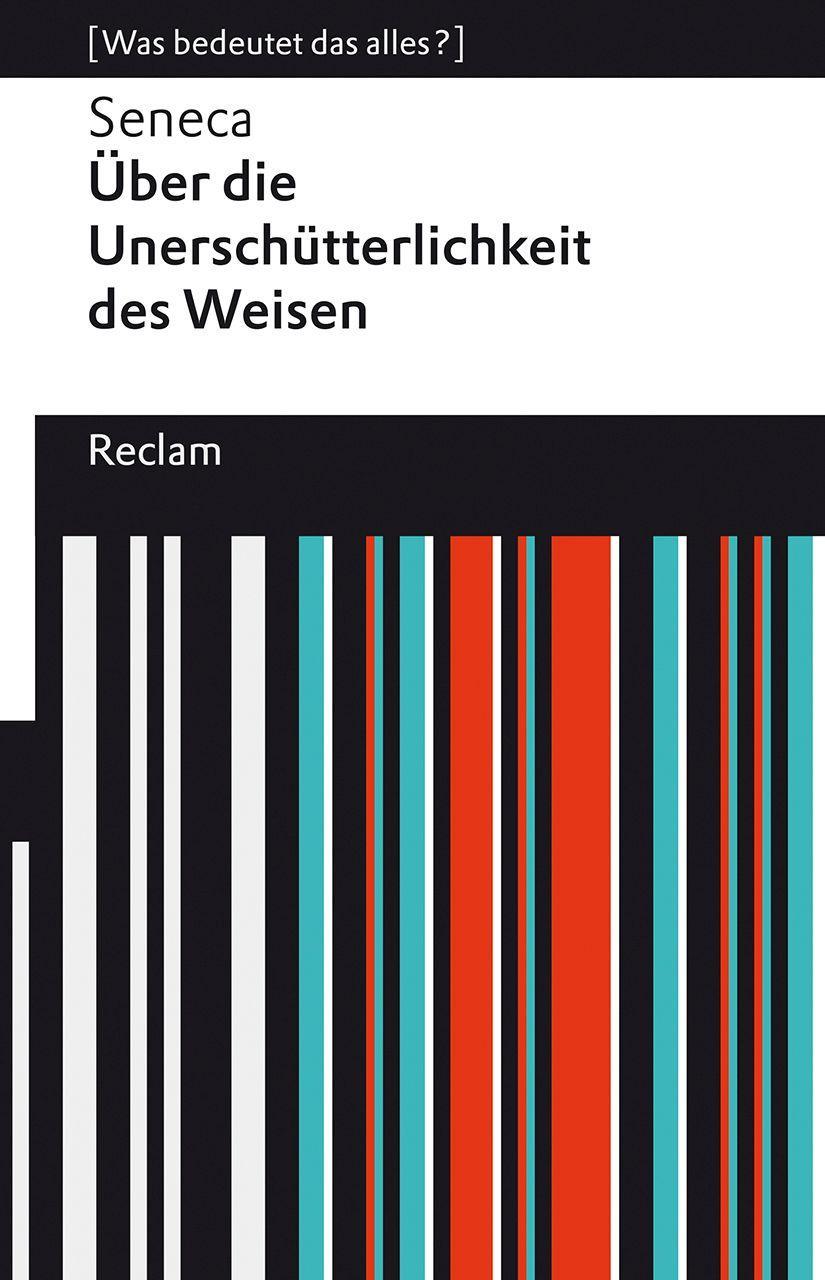 Vorderes Coverbild Über die Unerschütterlichkeit des Weisen