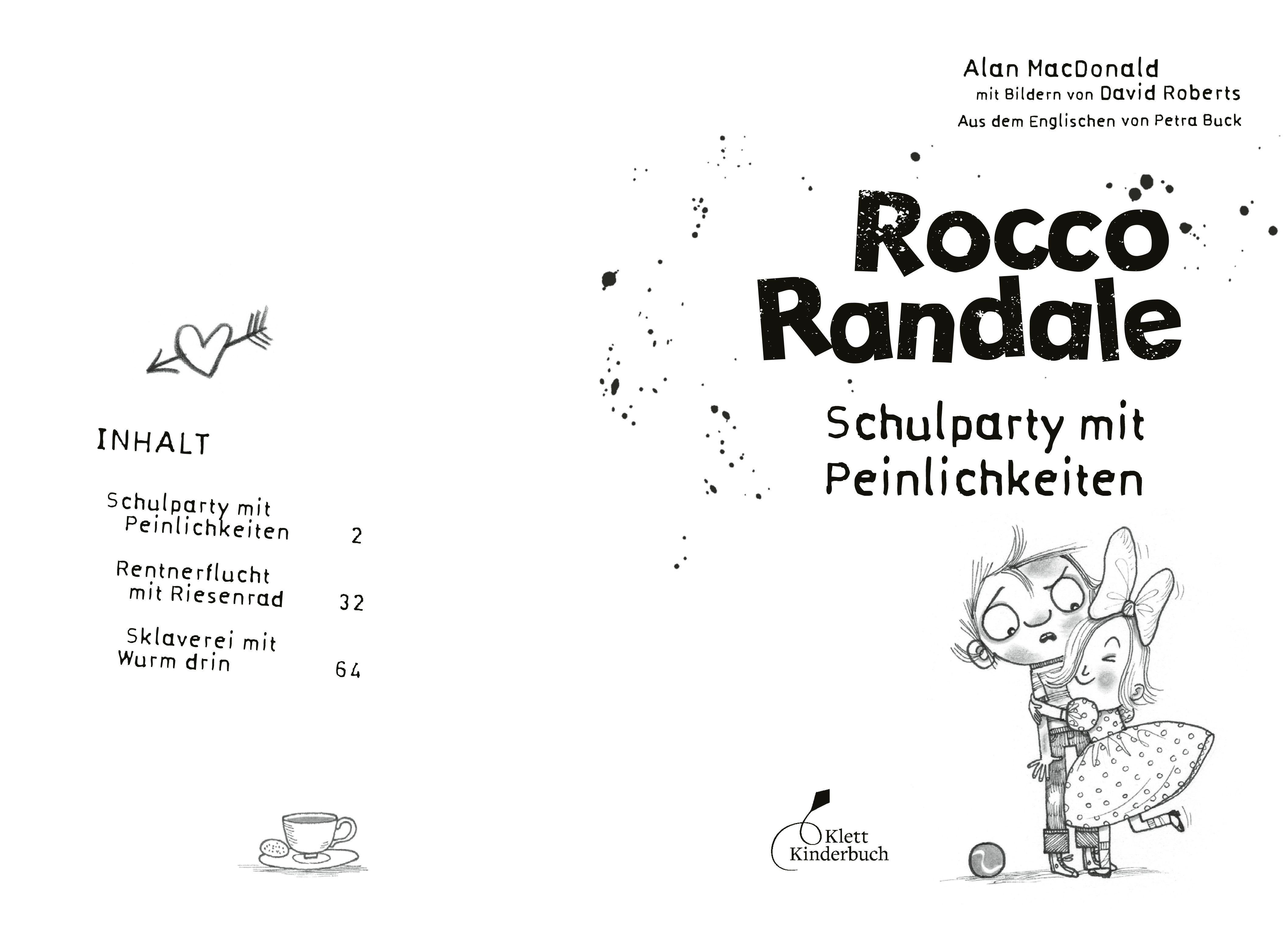 Beispielinhalt (Bild) Rocco Randale 12 - Schulparty mit Peinlichkeiten
