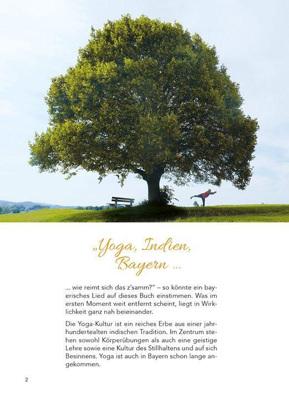 Beispielinhalt (Bild) Bayrisch Yoga