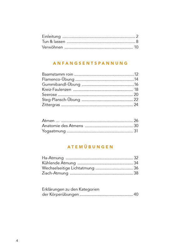 Beispielinhalt (Bild) Bayrisch Yoga