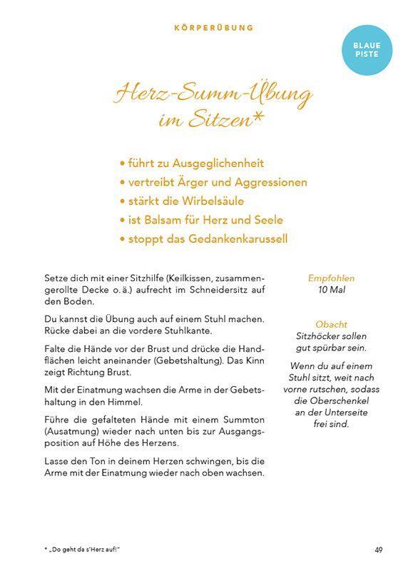 Beispielinhalt (Bild) Bayrisch Yoga