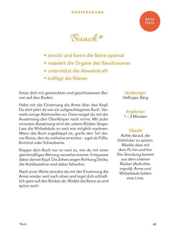 Beispielinhalt (Bild) Bayrisch Yoga