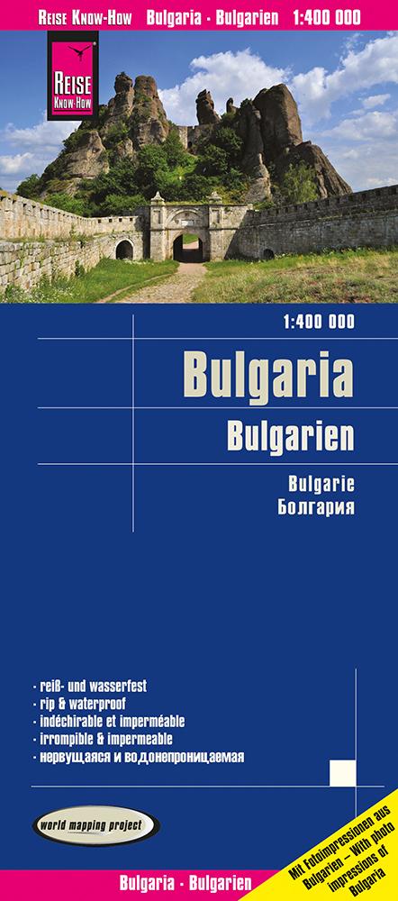 Vorderes Coverbild Reise Know-How Landkarte Bulgarien / Bulgaria (1:400.000)