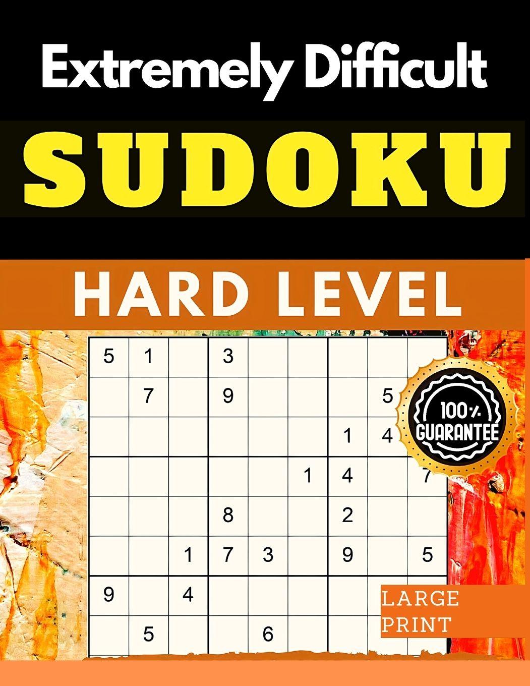 Vorderes Coverbild Extremely Difficult Sudoku Puzzles Book