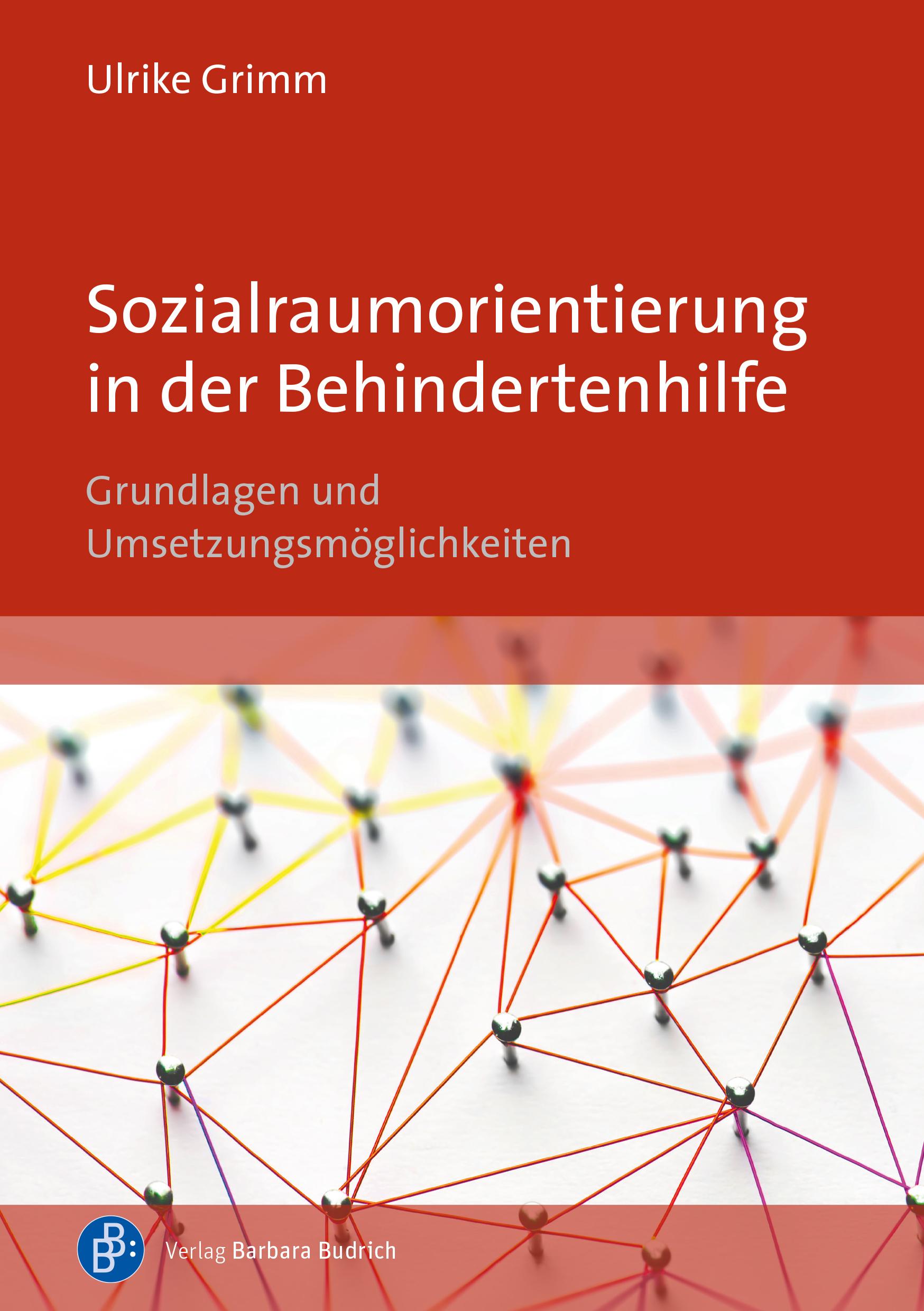 Vorderes Coverbild Sozialraumorientierung in der Behindertenhilfe