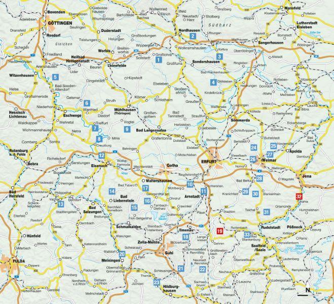 Beispielinhalt (Bild) Mystische Pfade Thüringen