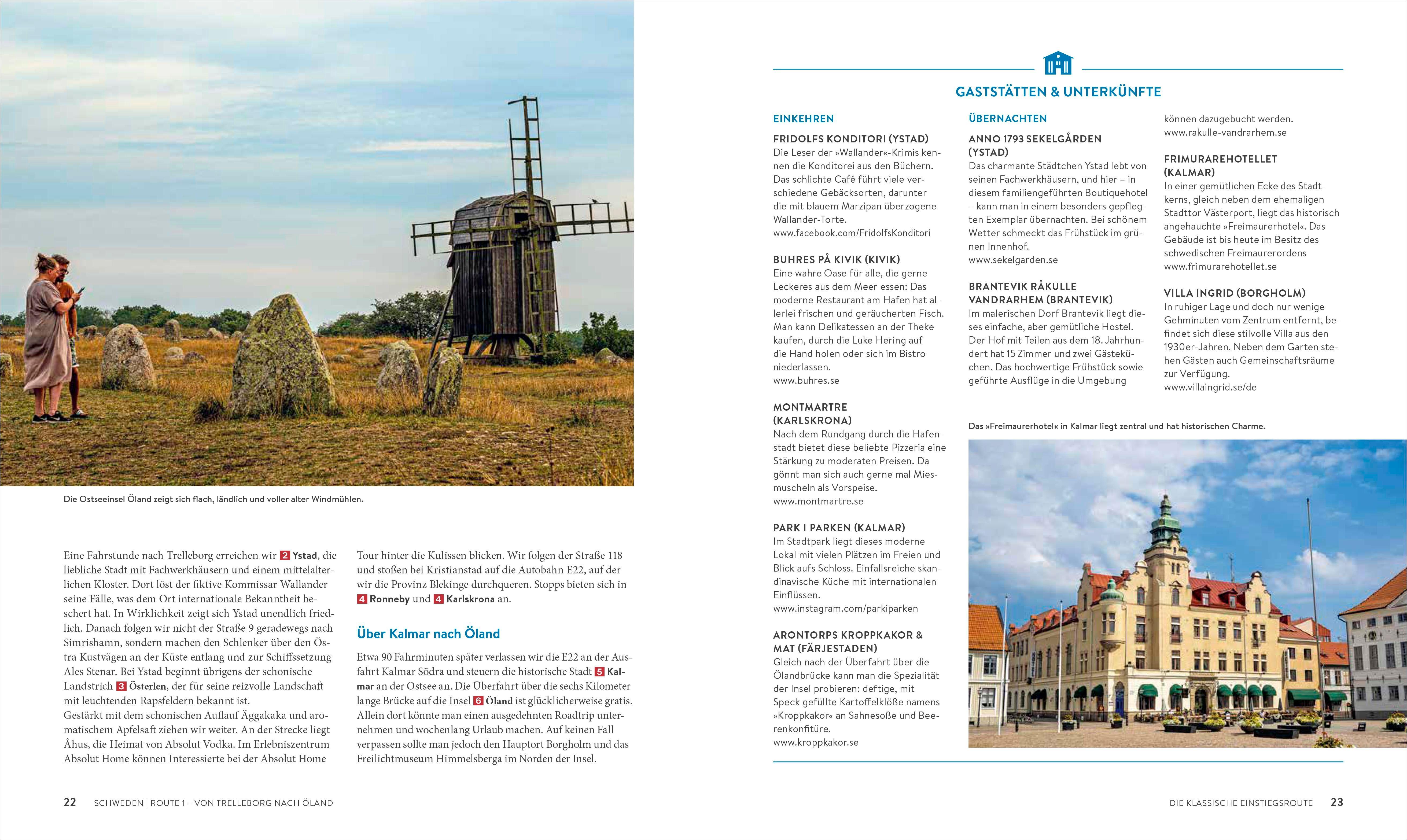 Beispielinhalt (Bild) Roadtrips Skandinavien