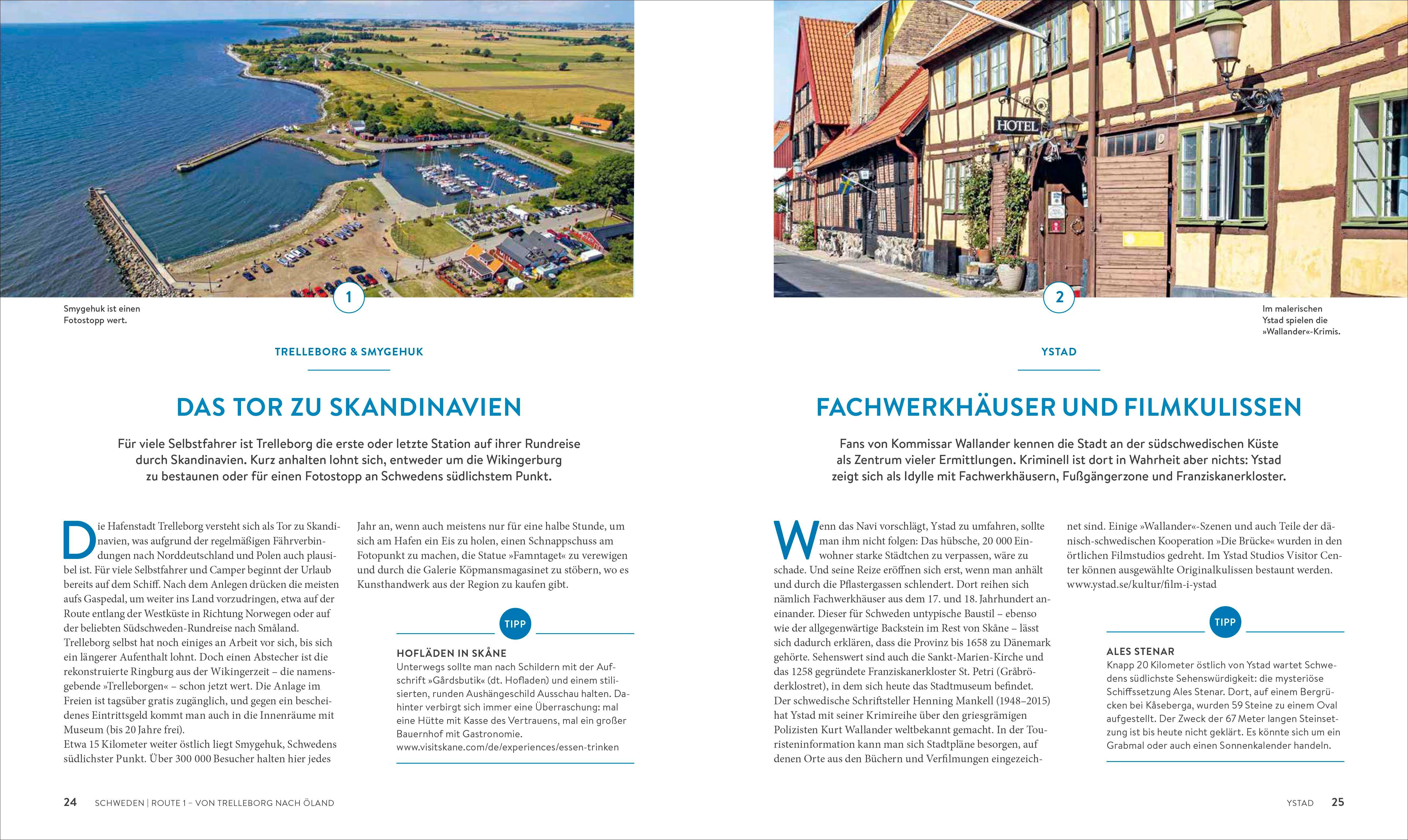 Beispielinhalt (Bild) Roadtrips Skandinavien