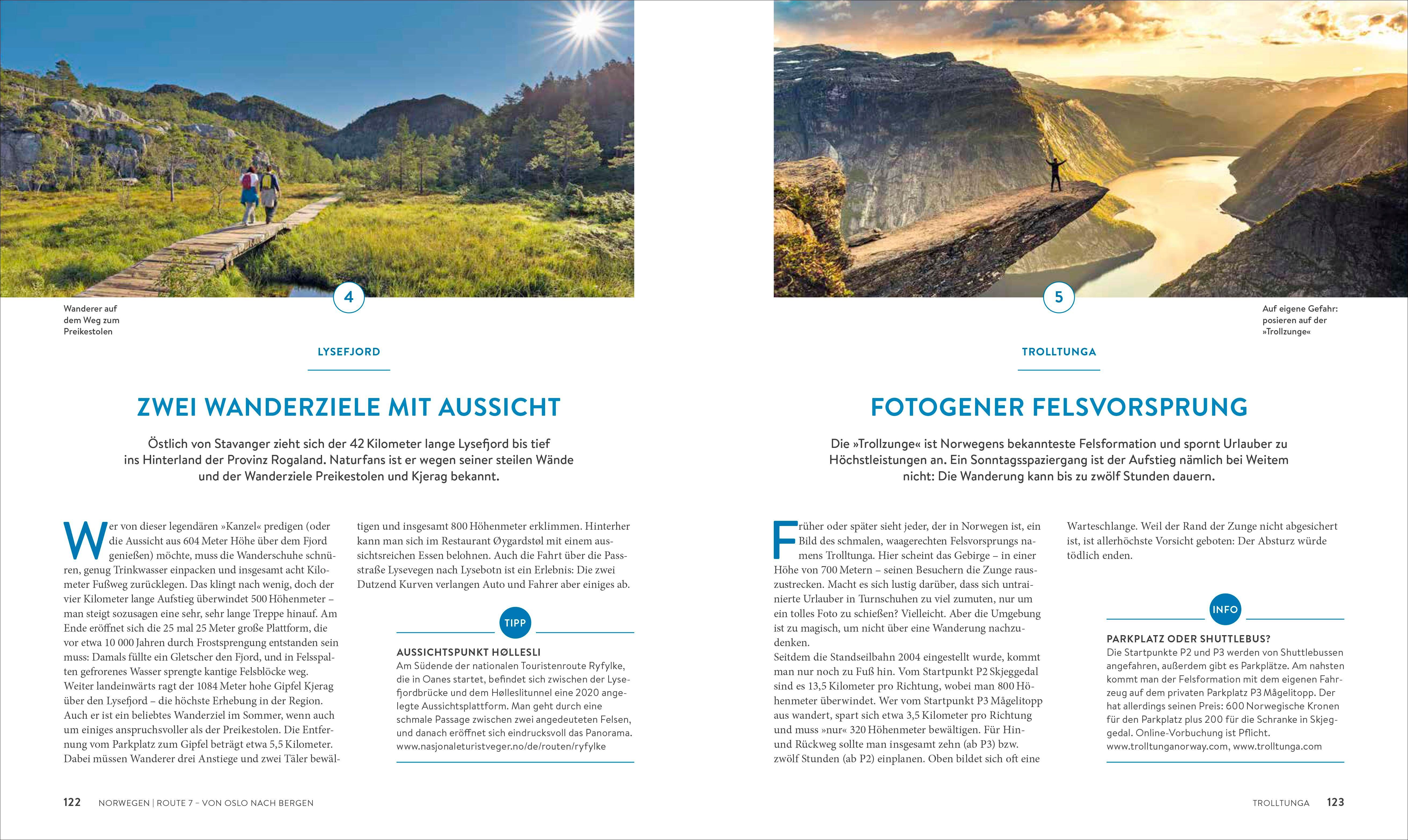 Beispielinhalt (Bild) Roadtrips Skandinavien