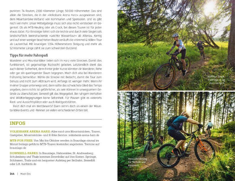 Beispielinhalt (Bild) Die ultimative Bucket List für den Harz