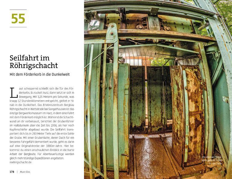 Beispielinhalt (Bild) Die ultimative Bucket List für den Harz