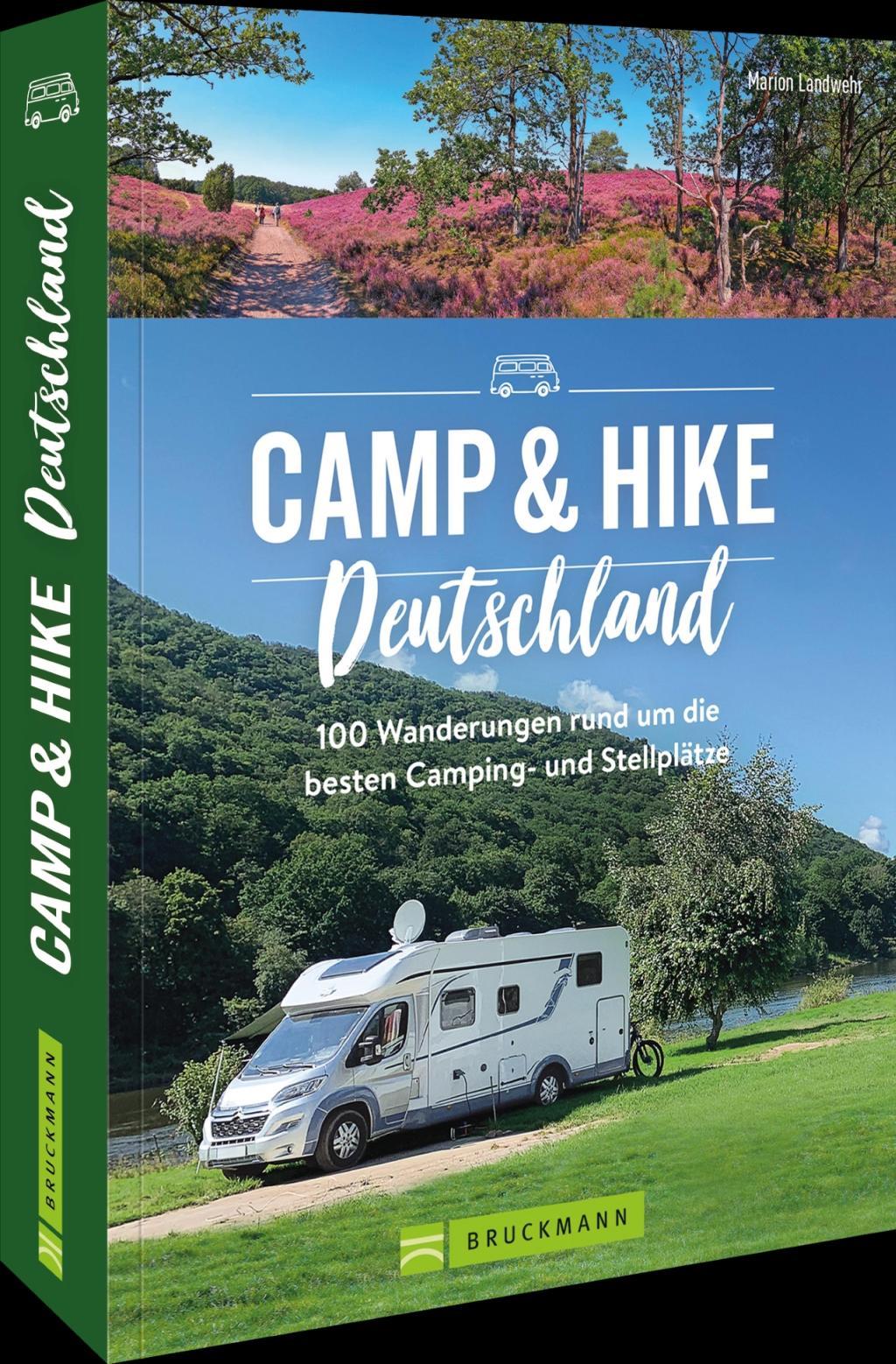 Vorderes Coverbild Camp & Hike Deutschland