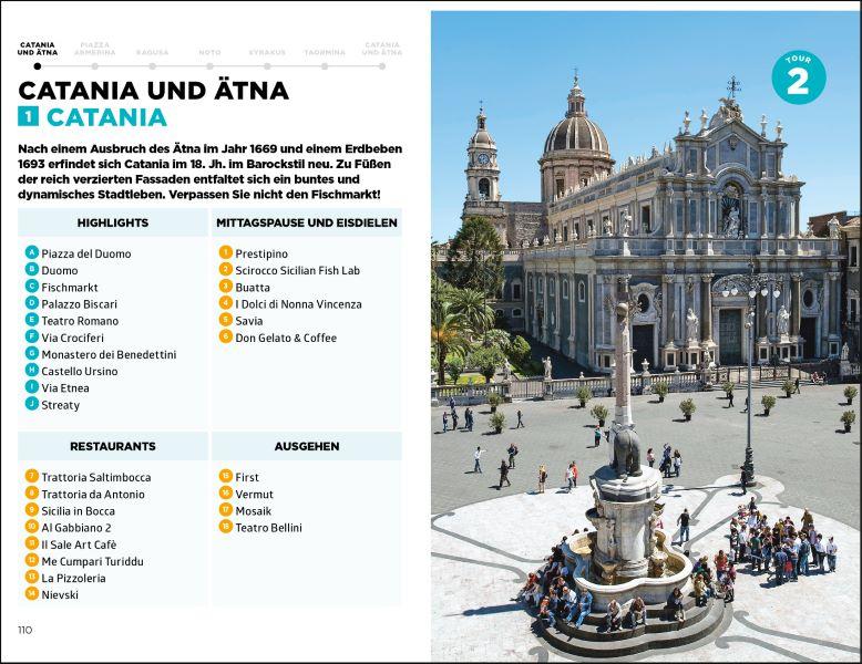 Beispielinhalt (Bild) SIMPLISSIME - der praktischste Reiseführer der Welt Sizilien
