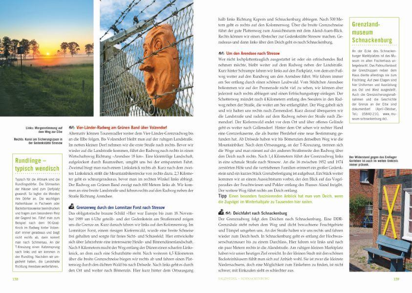 Beispielinhalt (Bild) Radtouren am Grünen Band