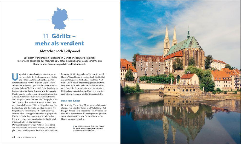 Beispielinhalt (Bild) Das Senioren-Reisebuch Deutschland