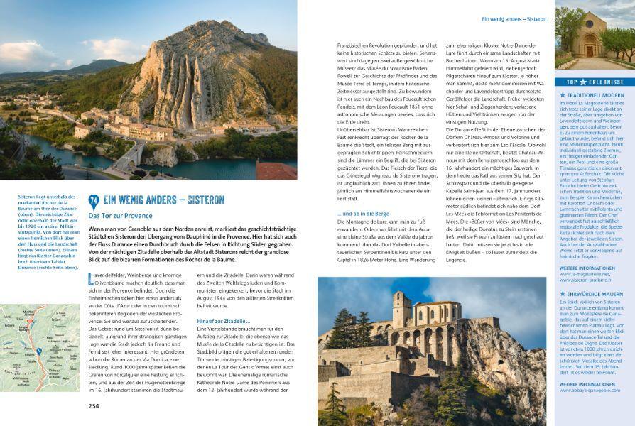 Beispielinhalt (Bild) Das Reisebuch Frankreich