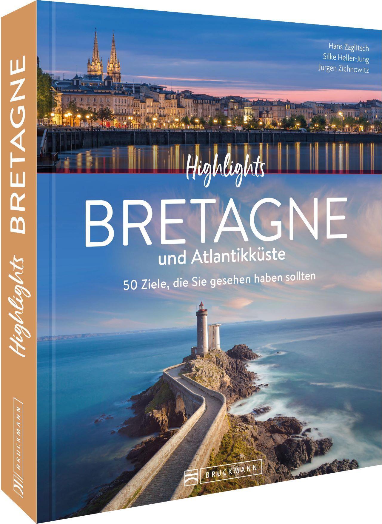 Vorderes Coverbild Highlights Bretagne und Atlantikküste