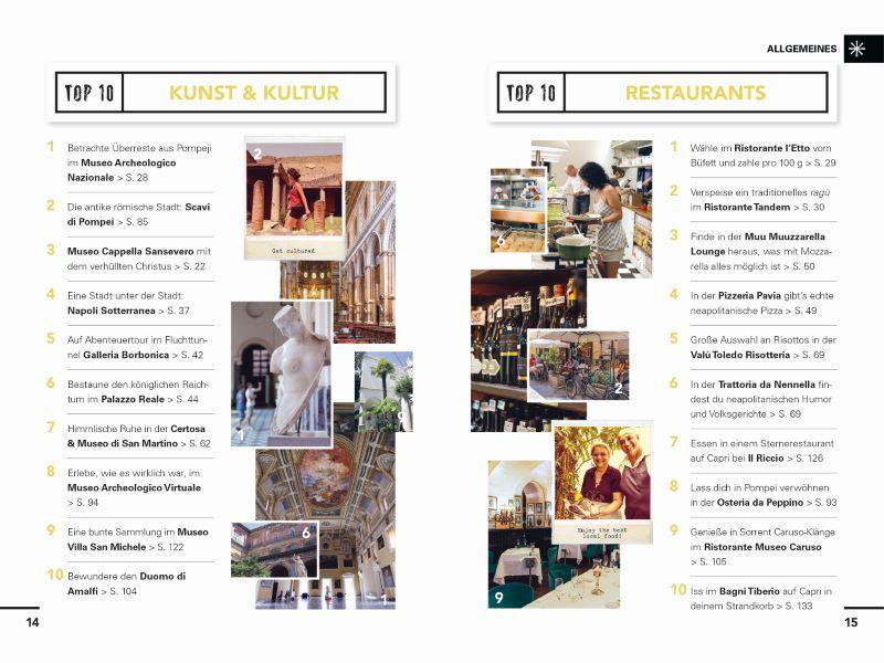 Beispielinhalt (Bild) happy time guide Neapel + Pompeji, Capri & die Amalfiküste