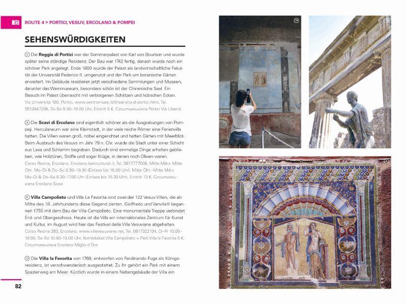 Beispielinhalt (Bild) happy time guide Neapel + Pompeji, Capri & die Amalfiküste