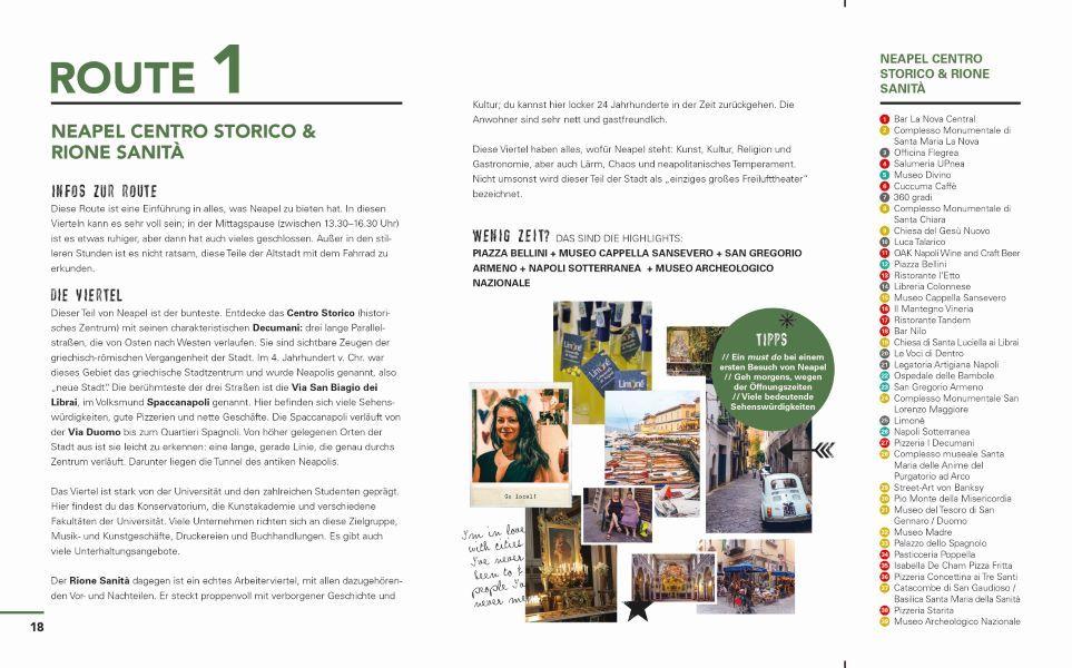Beispielinhalt (Bild) happy time guide Neapel + Pompeji, Capri & die Amalfiküste