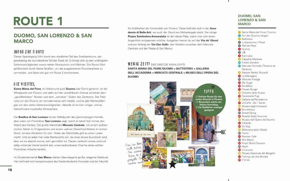 Beispielinhalt (Bild) happy time guide Florenz