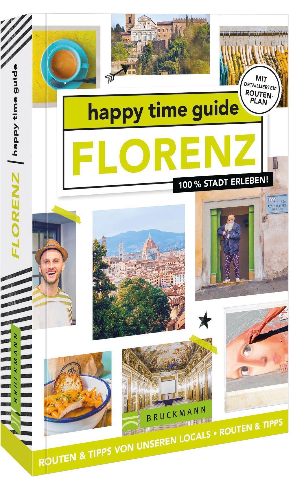 Vorderes Coverbild happy time guide Florenz