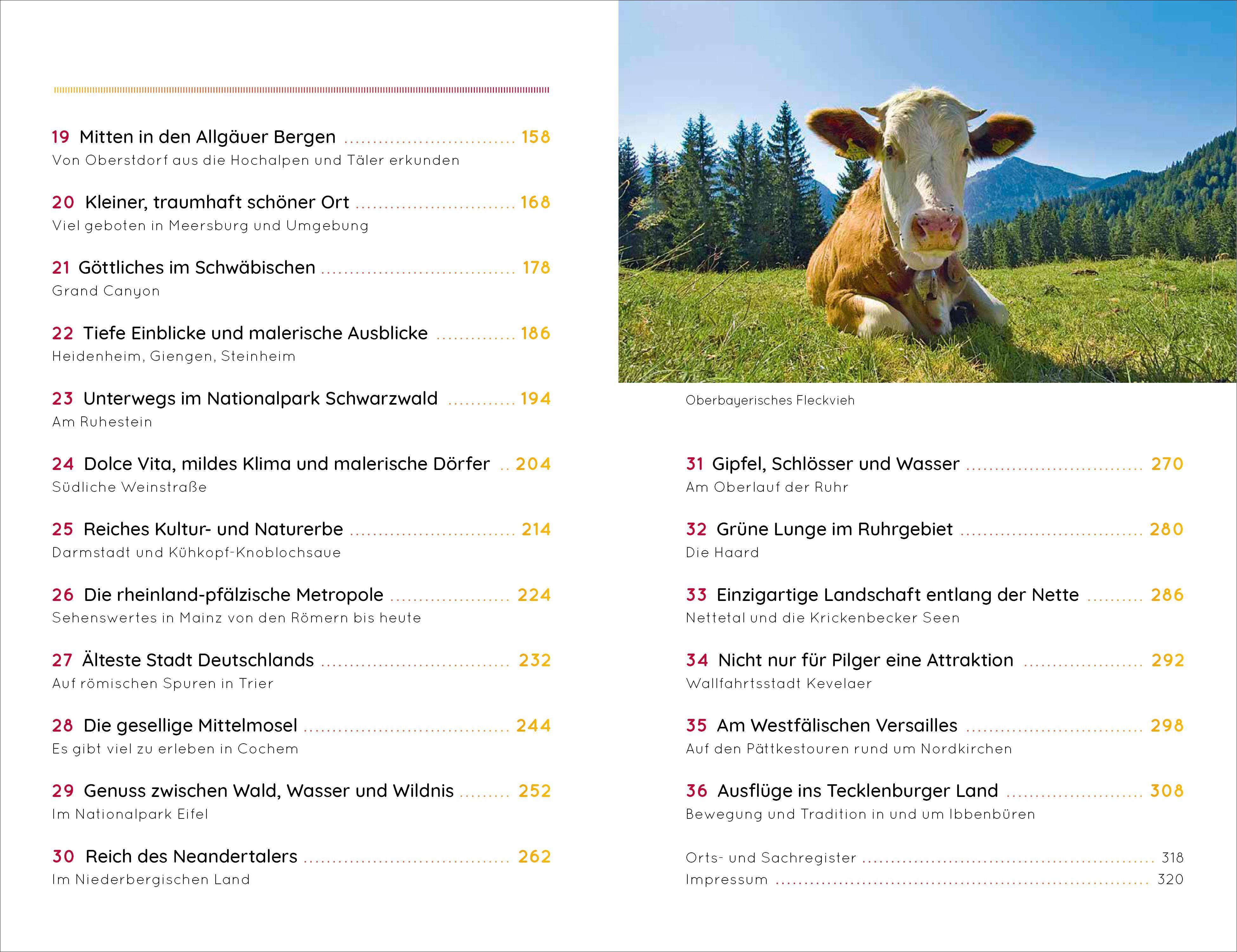 Beispielinhalt (Bild) Wochenend & Wohnmobil Kleine Auszeiten in Deutschland