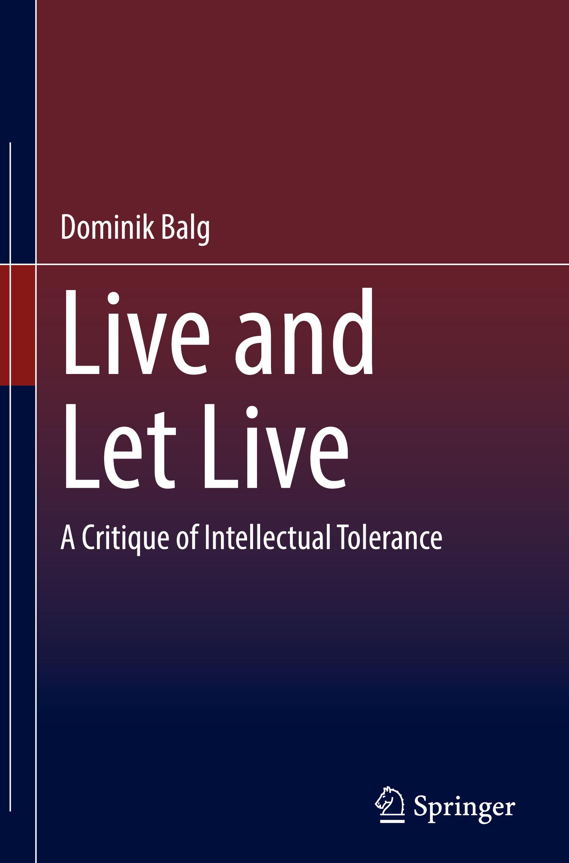 Vorderes Coverbild Live and Let Live