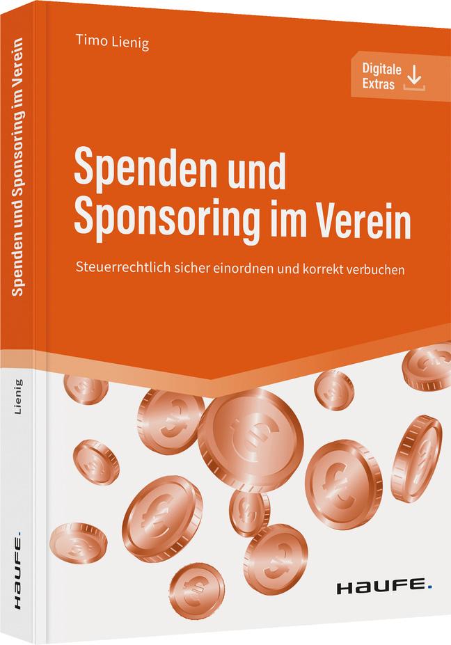 Vorderes Coverbild Spenden und Sponsoring im Verein
