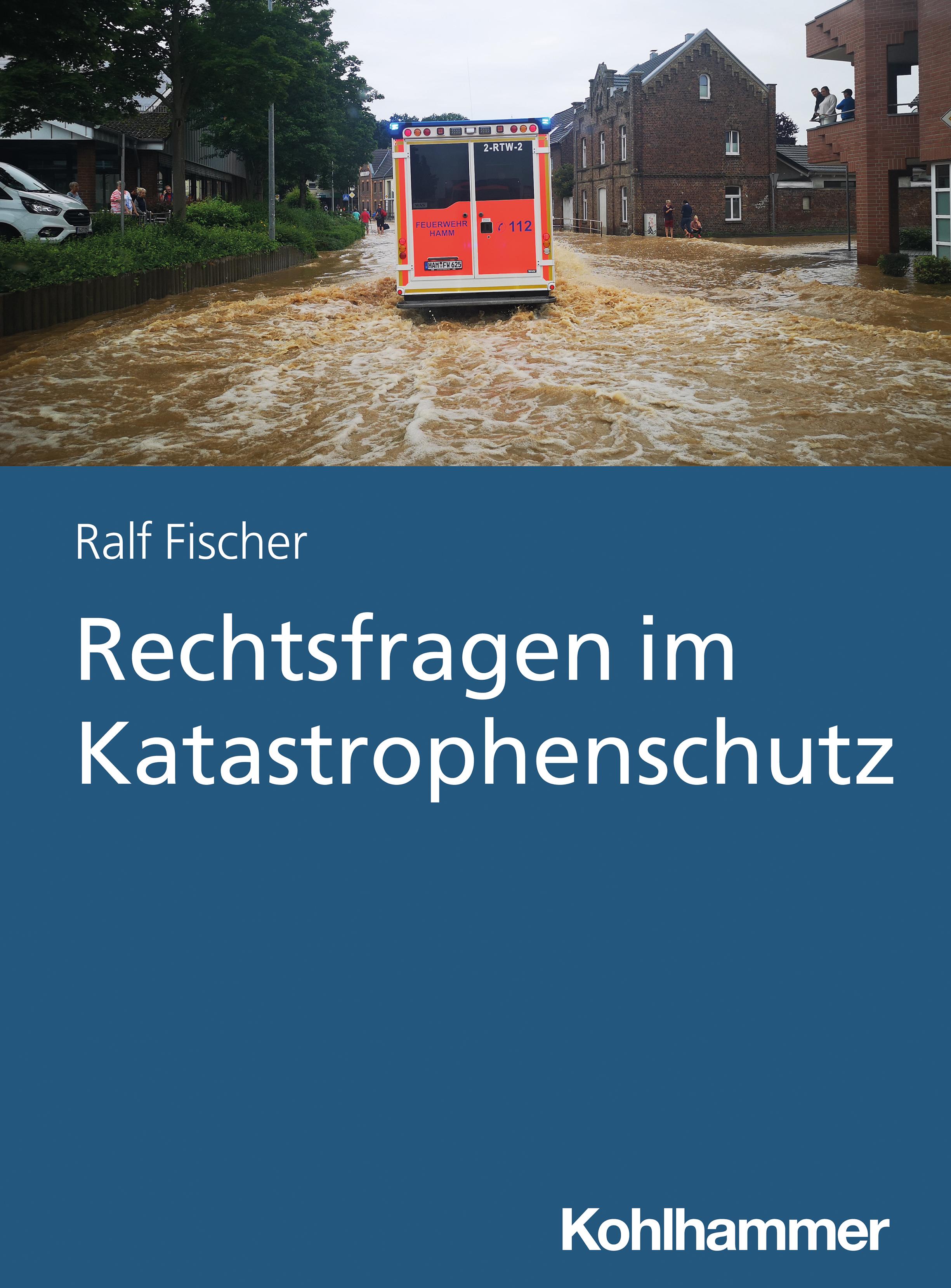 Vorderes Coverbild Rechtsfragen im Katastrophenschutz