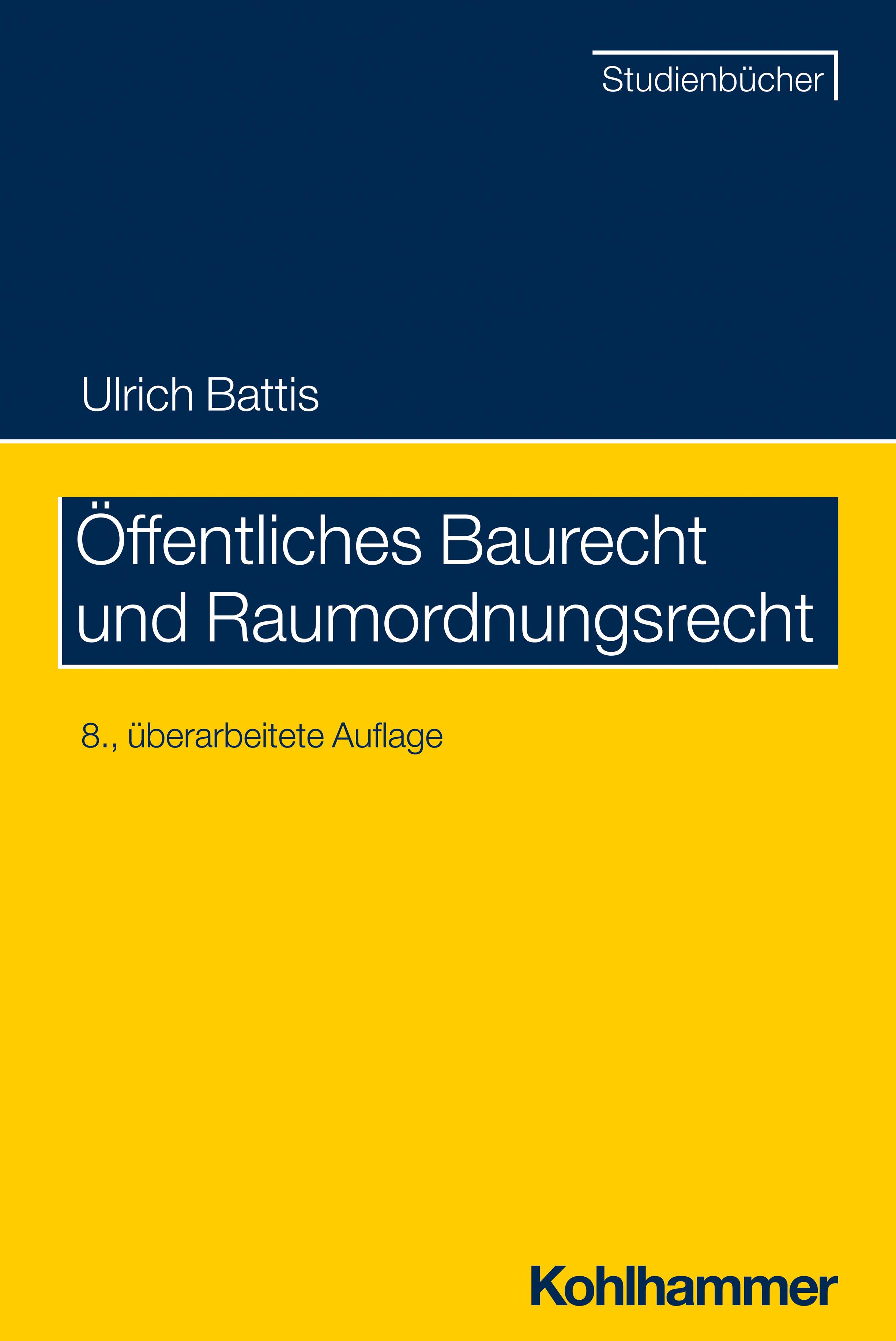 Vorderes Coverbild Öffentliches Baurecht und Raumordnungsrecht