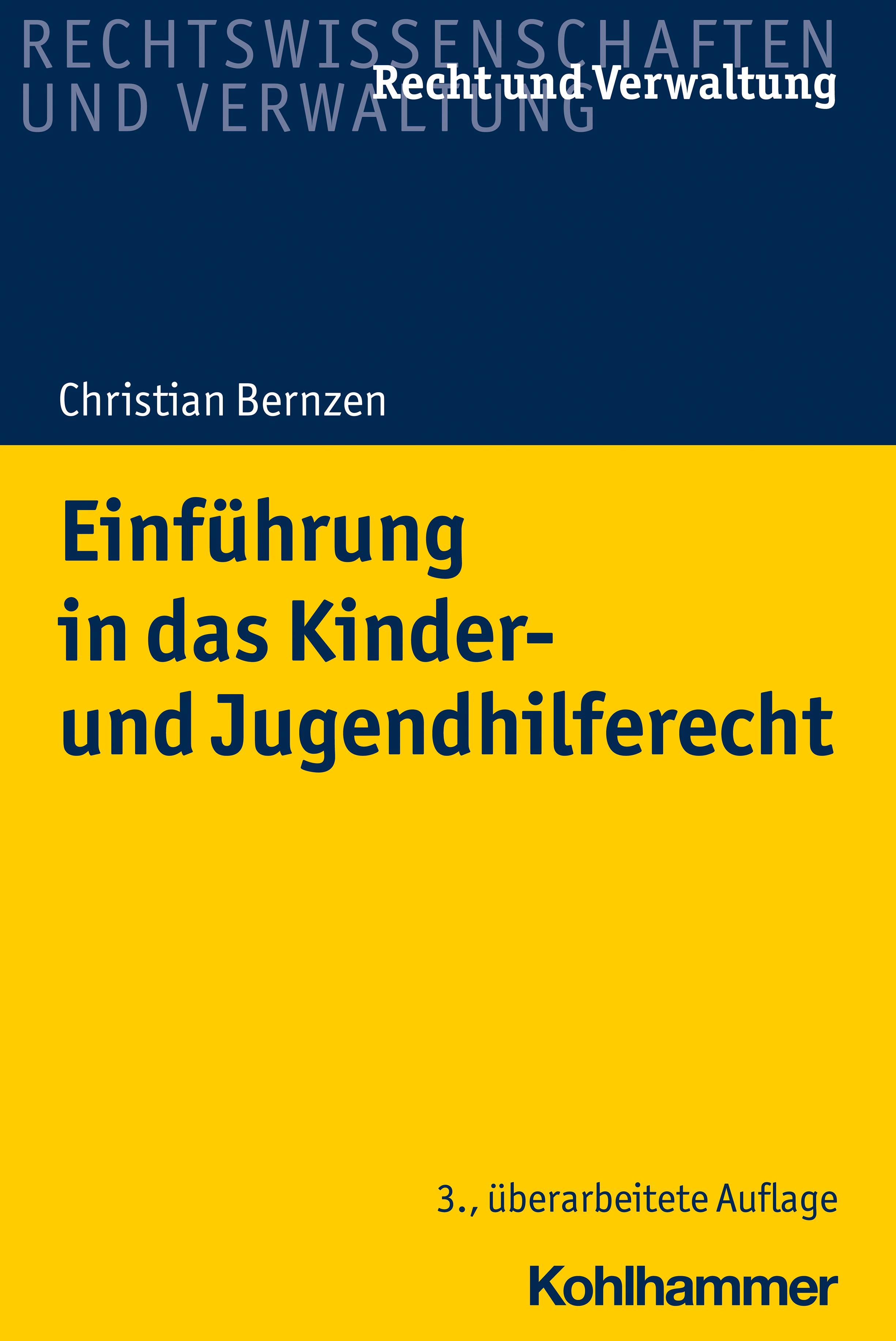 Vorderes Coverbild Einführung in das Kinder- und Jugendhilferecht