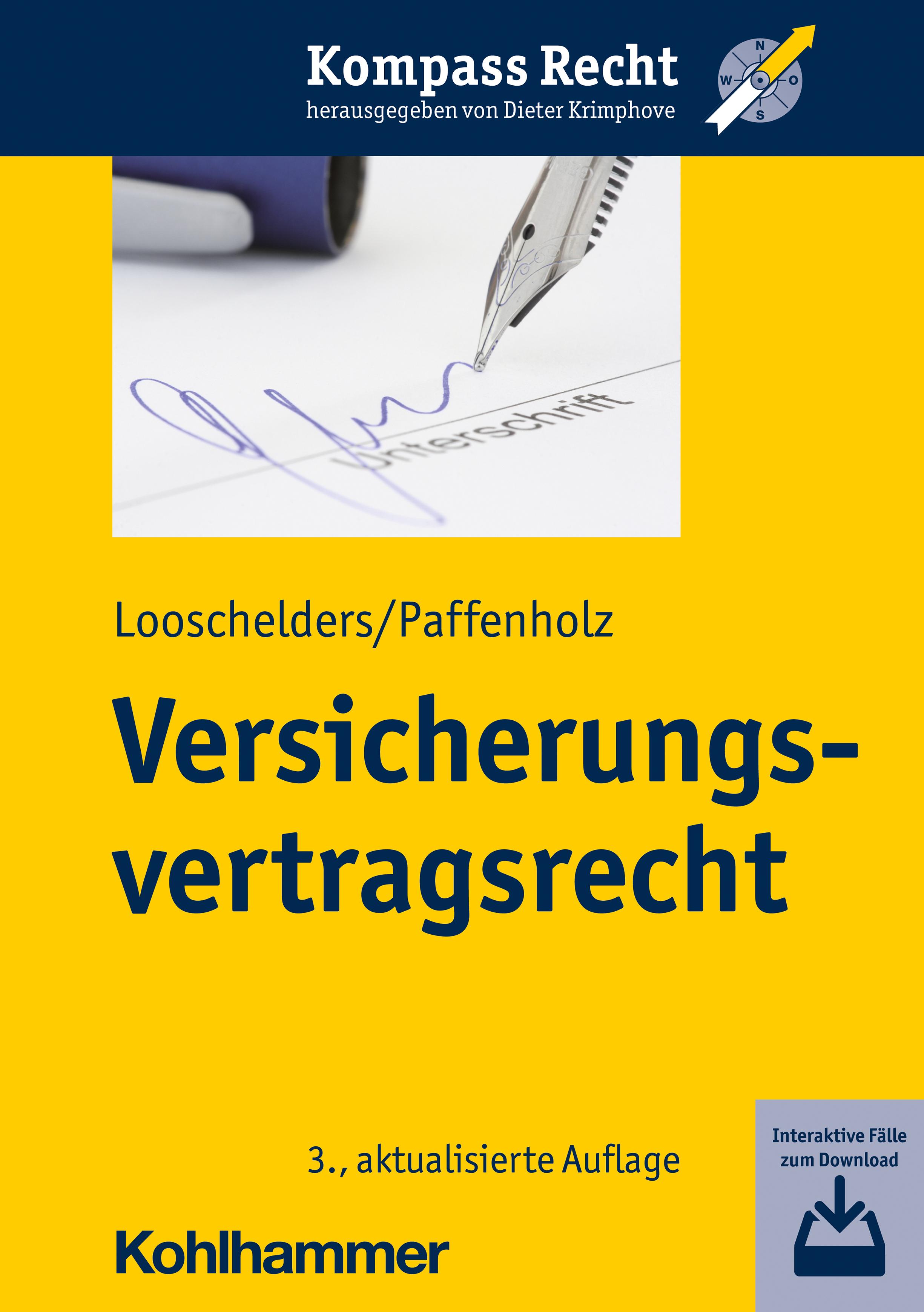 Vorderes Coverbild Versicherungsvertragsrecht