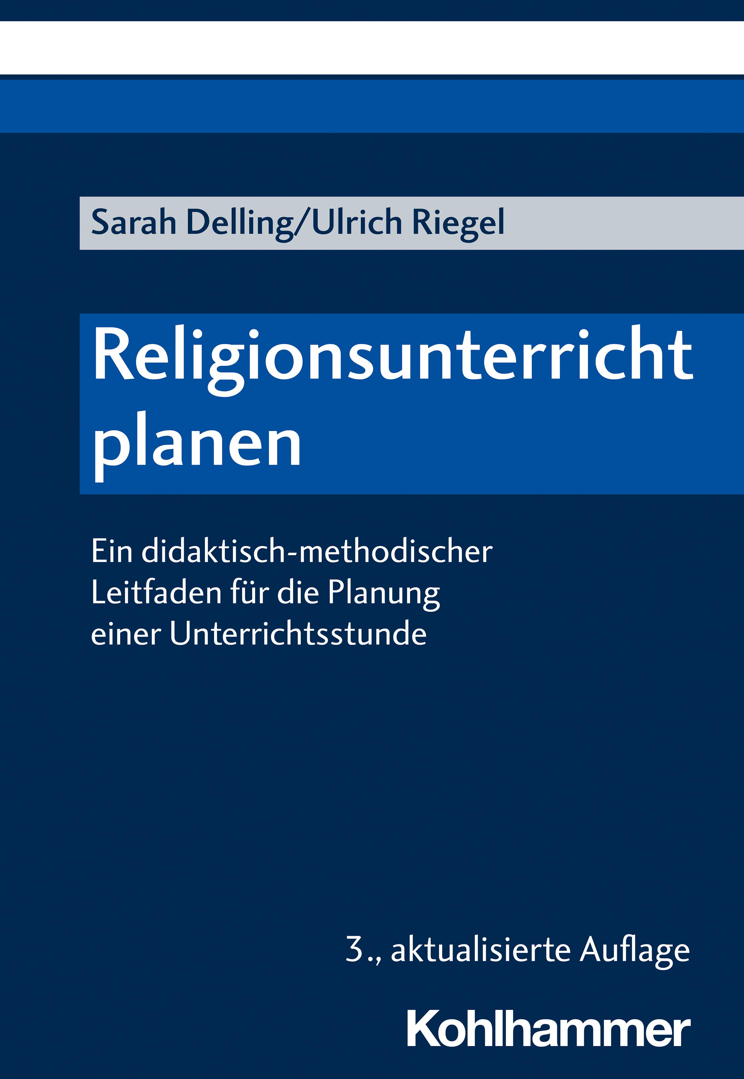 Vorderes Coverbild Religionsunterricht planen