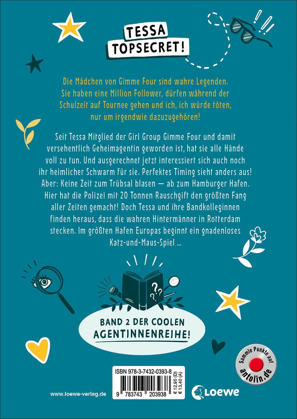 Rückseitencover T wie Tessa (Band 2) - Codewort Lotusblüte