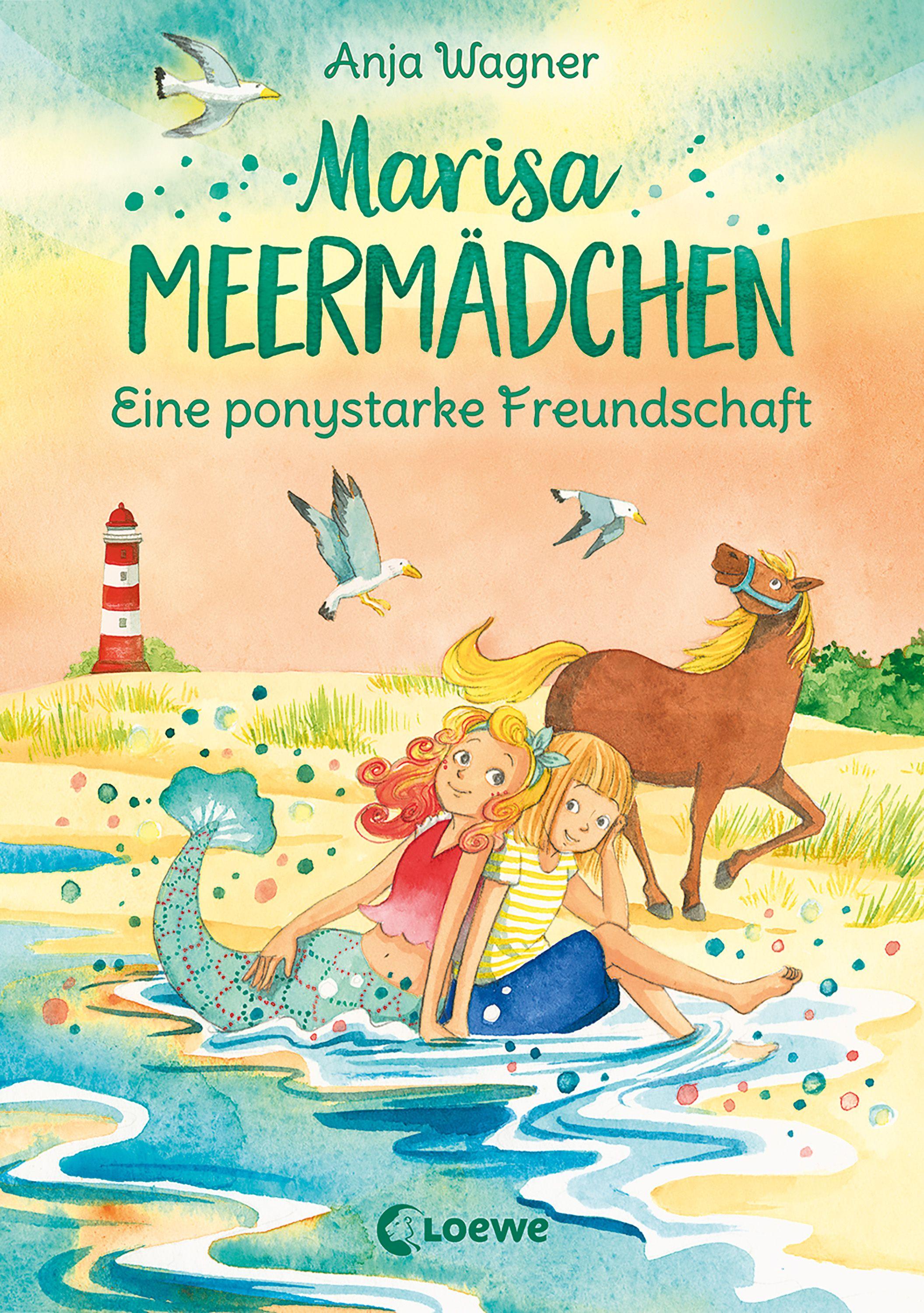 Vorderes Coverbild Marisa Meermädchen (Band 3) - Eine ponystarke Freundschaft