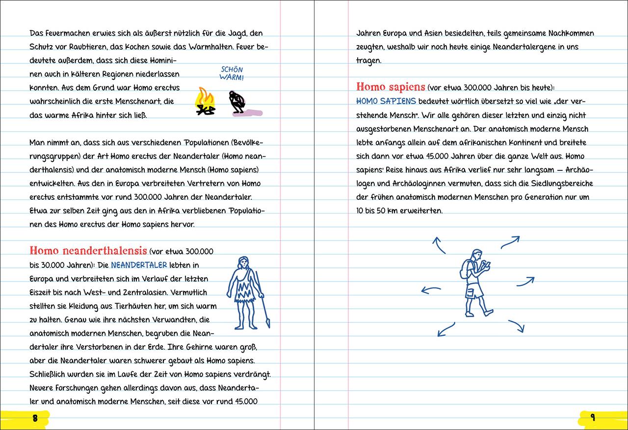 Beispielinhalt (Bild) Big Fat Notebook - Alles, was du für Geschichte brauchst