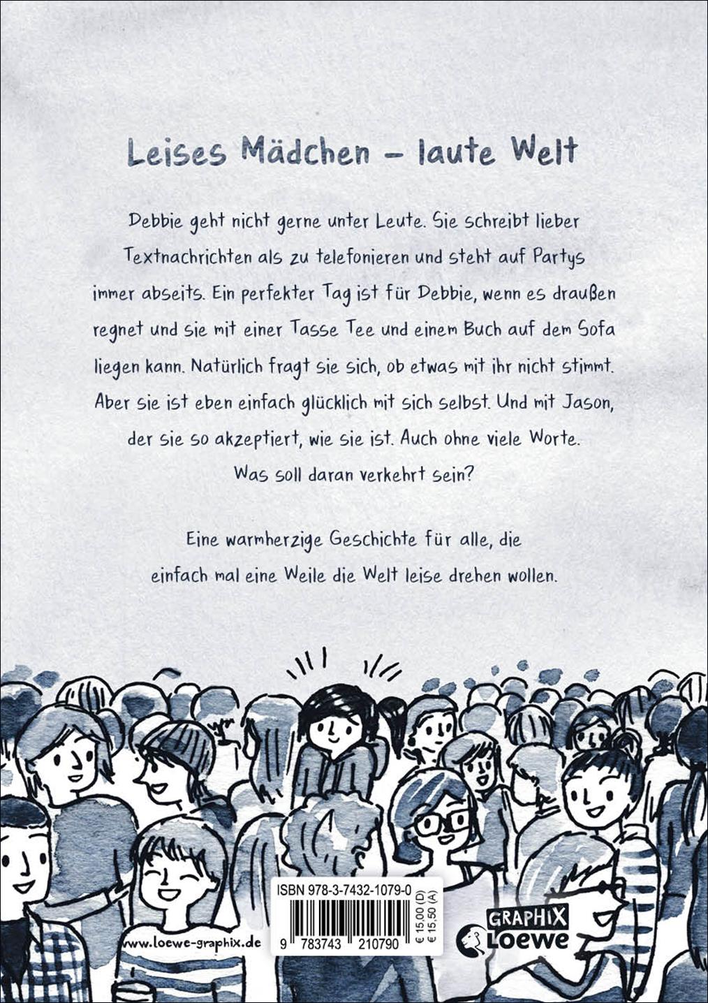 Rückseitencover Quiet Girl (deutsche Hardcover-Ausgabe)